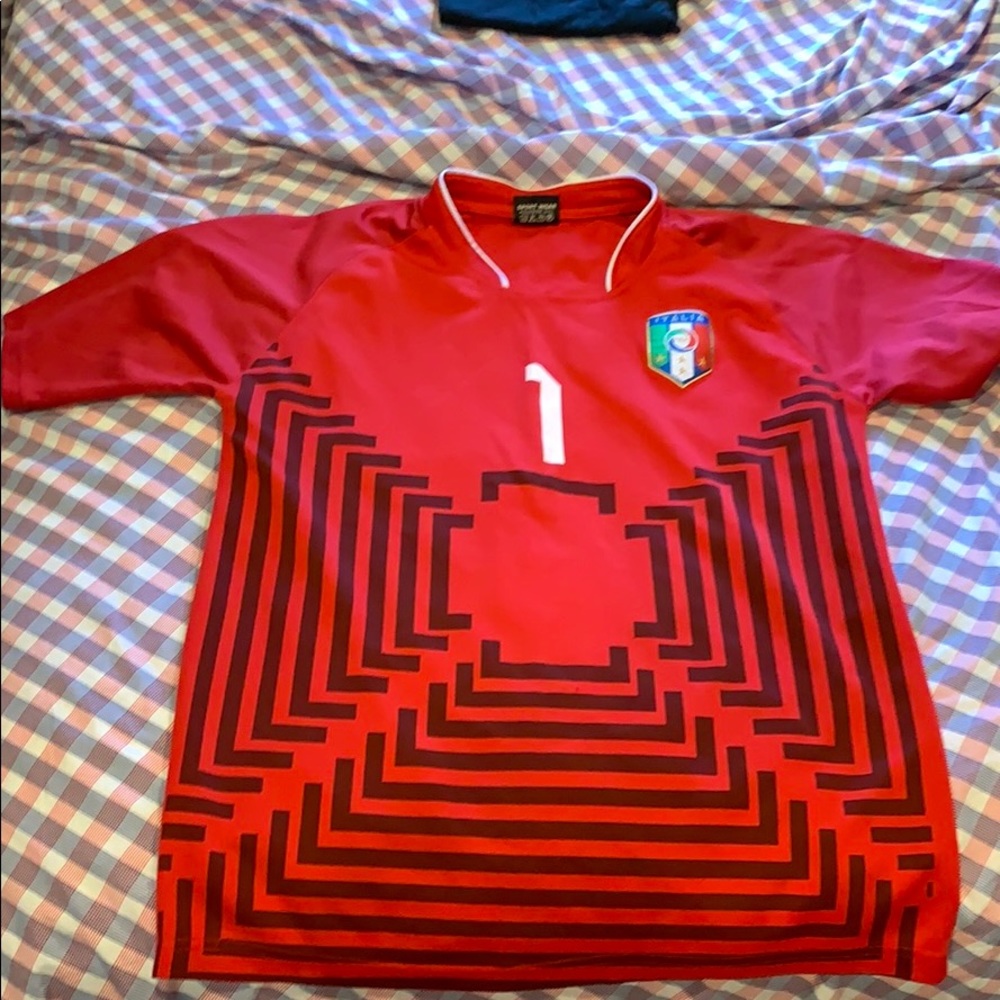 Italia soccer jersey Buffon